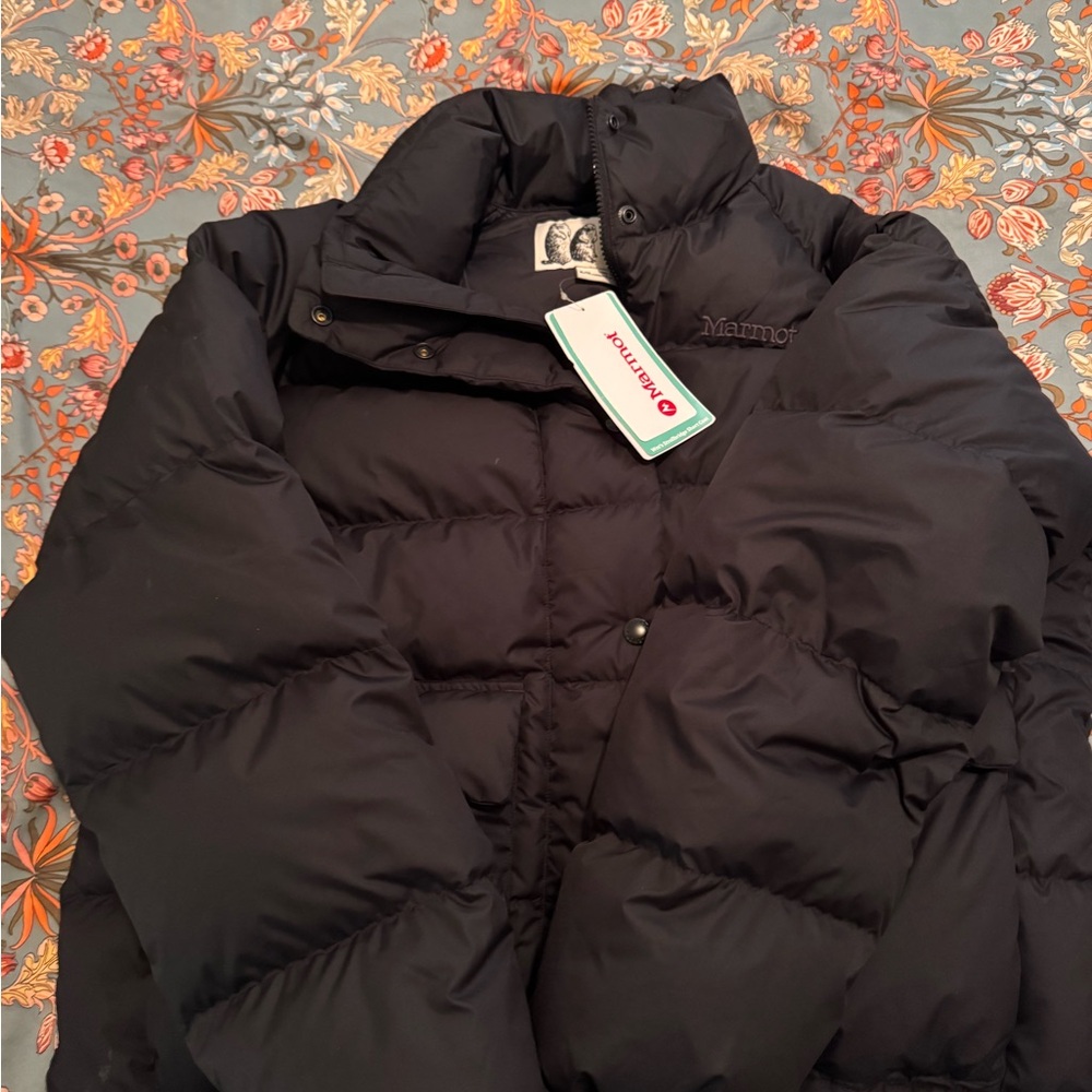 Marmot Dark Puffer Jacket